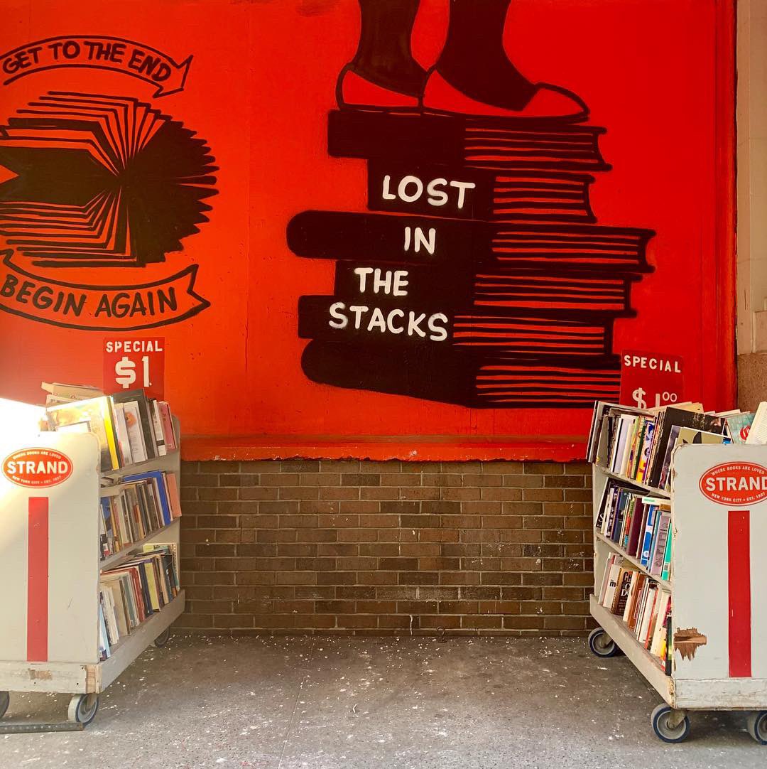 Had so much fun exploring NYC and my new favorite bookstore yesterday📚 <a href="/strandbookstore/">Strand Bookstore</a>