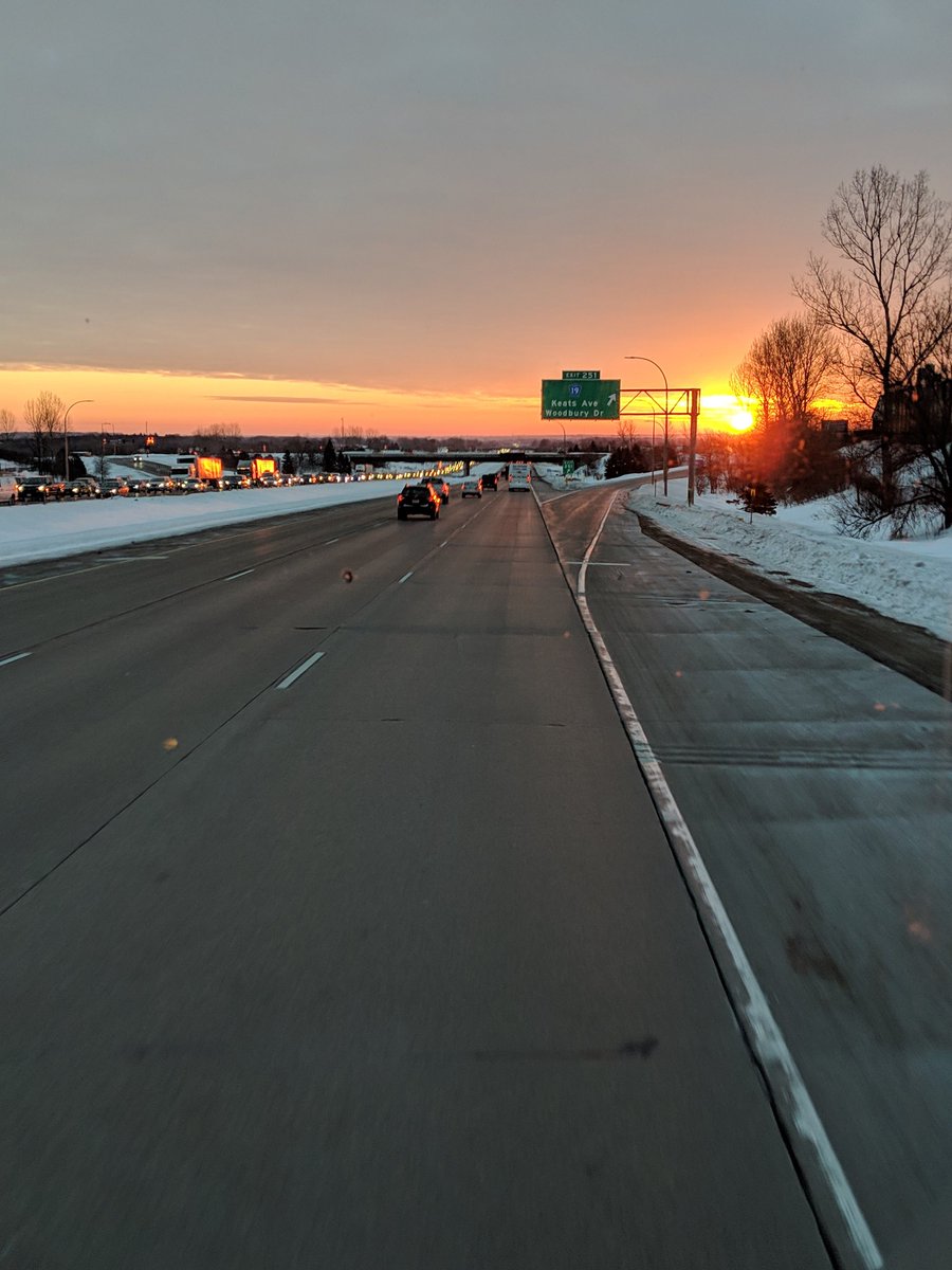 On the road to Chicago and then we hop on our flight to Spain!