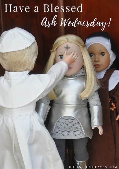 dollsfromheaven's tweet photo. Have a Blessed Ash Wednesday! Let us pray that this Lent brings us closer to Jesus! #Ashwednesday #Catholic
https://t.co/tajt0IrD7j https://t.co/FhFsudmVk8