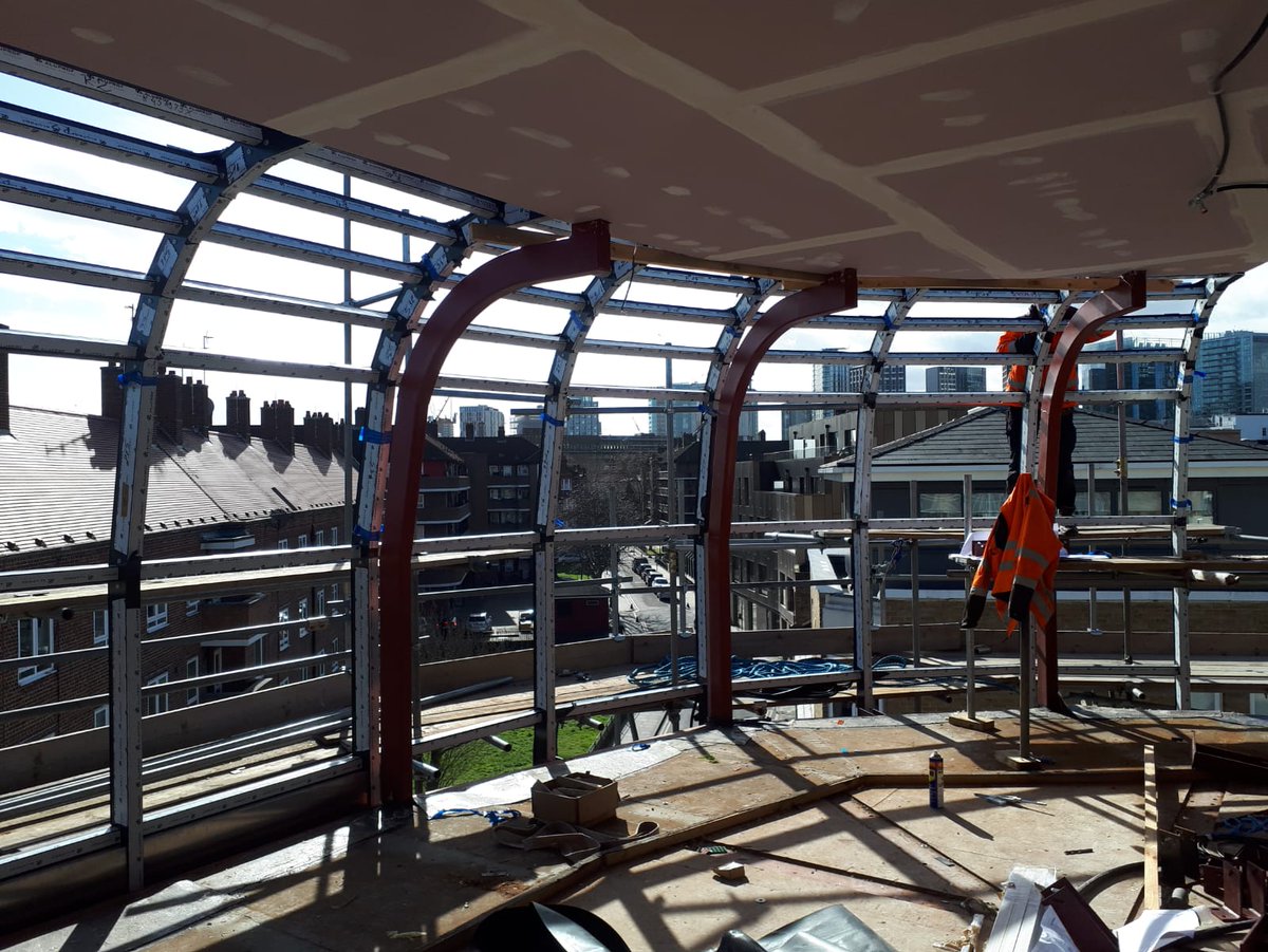 ReconalLtd's tweet photo. Beautiful weather for construction. Spelman street, London.  #Aluprof #constructability https://t.co/9ROjr0UTlY