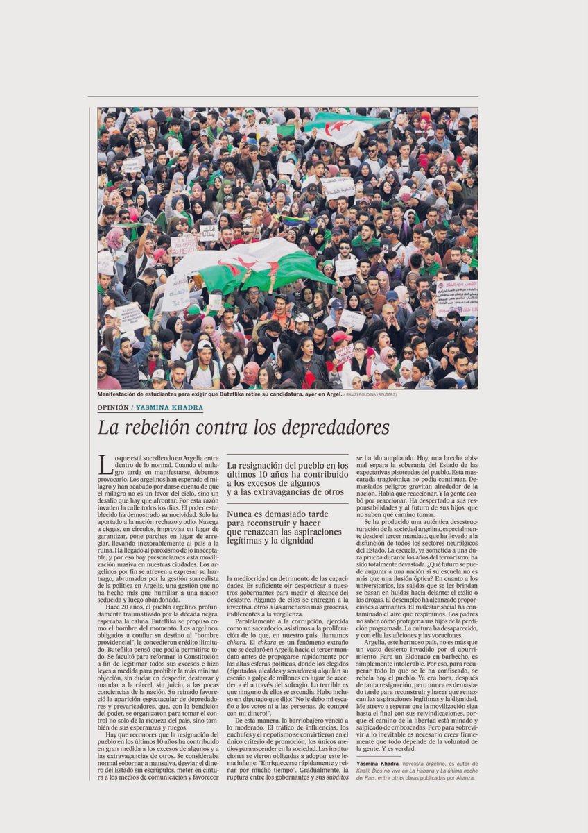 Yasmina Khadra (@yasmina_khadra) on Twitter photo 