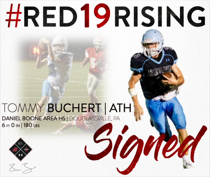 CoachFordyce_DC's tweet photo. #RedDevilTakeOver excited to sign another athlete. #ForksUp #Red19Rising #MachineMentality https://t.co/GCWcXELuaz