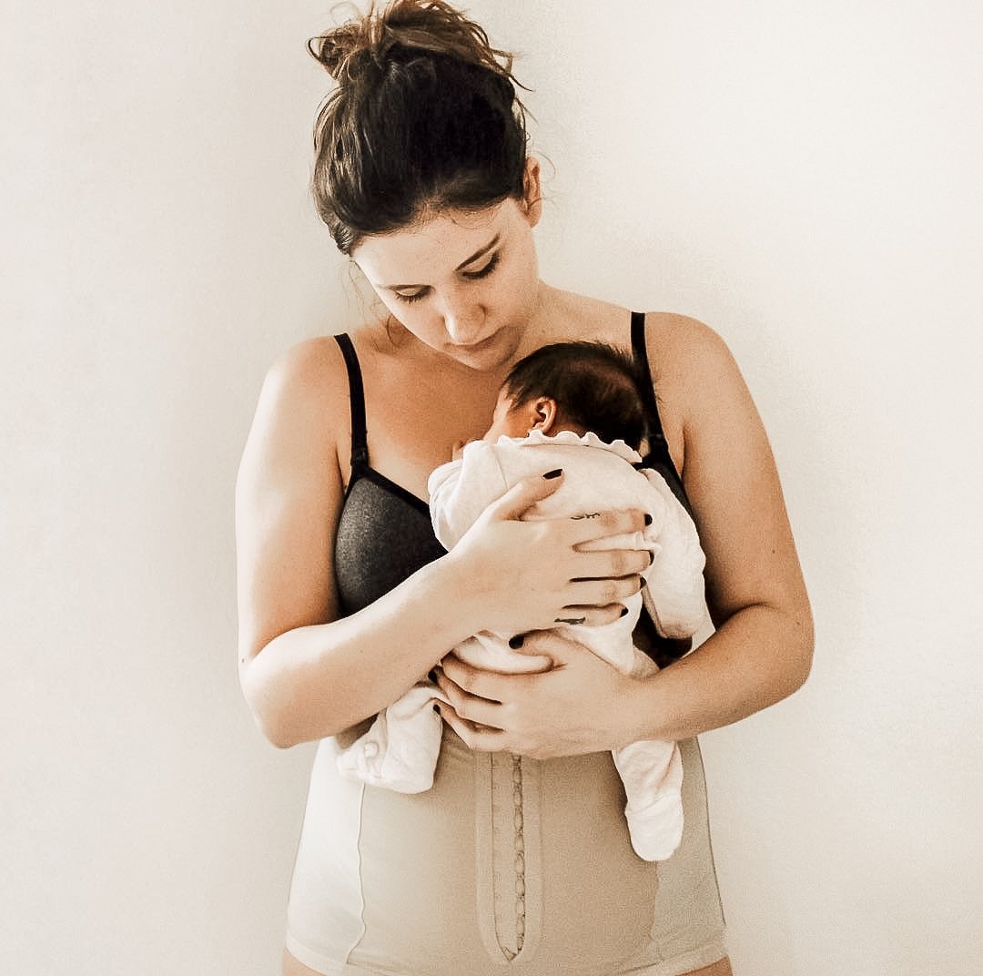 Bellefit's tweet image. @taydigiacomo 💗 &quot;It’s been one week since my 3rd C-section and I’m starting to get back into our old routine. This Bellefit corset girdle has been a game changer this time around. I don’t know how or why I went through two c-sections without it&quot; #bellefit #supportformoms