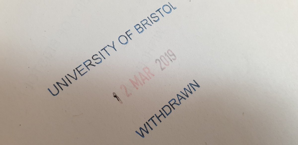 BristolUniLib's tweet image. Did you know that any books withdrawn from our library stock are either resold or recycled? 
#GreenLibrary #Sustainability