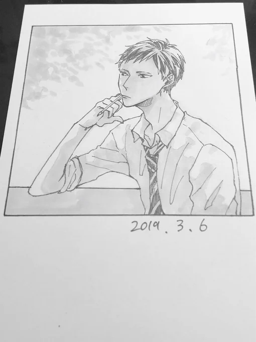 「青峰君シャーペン美味しいですか?」 