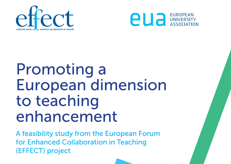 euatweets's tweet photo. The #EFFECT_EU feasibility study is out! Explore approaches for #pedagogic staff development in European #highereducation institutions and systems ⬇️ https://t.co/0Em9fMOPzf #EUALearnTeach https://t.co/i9WbN8MVk7