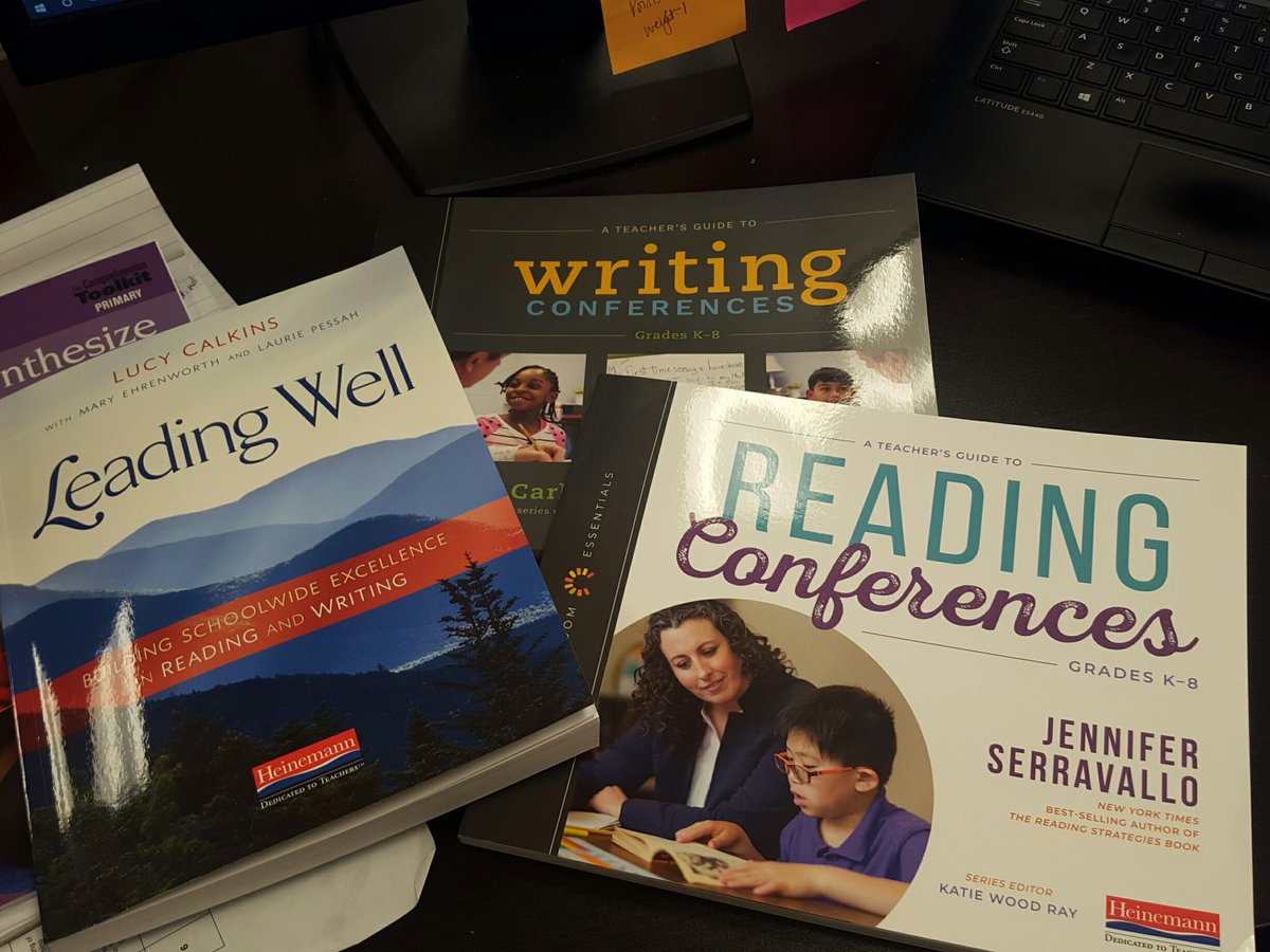 Spring break reading ready! Excited to dig into these great resources by <a href="/JSerravallo/">Jennifer Serravallo</a> @ConferringCarl and <a href="/lucycalkins/">Lucy Calkins</a>! Thank you <a href="/mrossi7/">Michael Rossi</a> for getting the best resources to  educators!