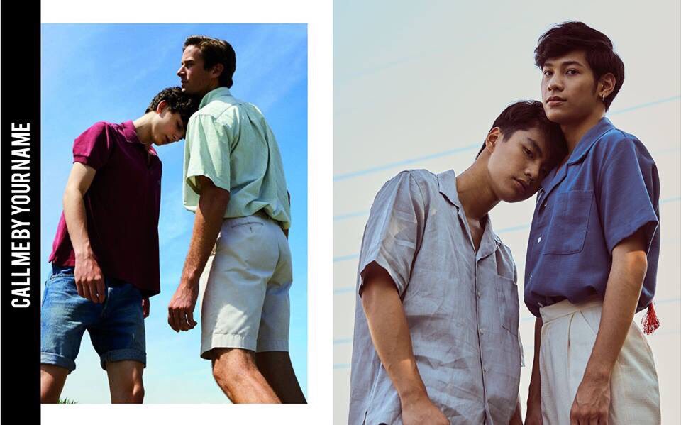 HAMBURGERMAG's tweet photo. เริ่มต้นกันด้วย Call Me By Your Name Tribute 

นี่คือแฟชั่นเซ็ตแรกที่ได้แรงบันดาลใจมาจากภาพยนตร์เรื่อง Call Me by Your Name ซึ่งเรานำมาเทียบให้ดูแบบช็อตต่อช็อต (2)

#LineTvOriginals #GMMTV #เขามาเชงเม้งข้างๆหลุมผมครับ #สิงโตปราชญา #โอมภวัต #hamburgermagzine https://t.co/jGJPnSIaAl