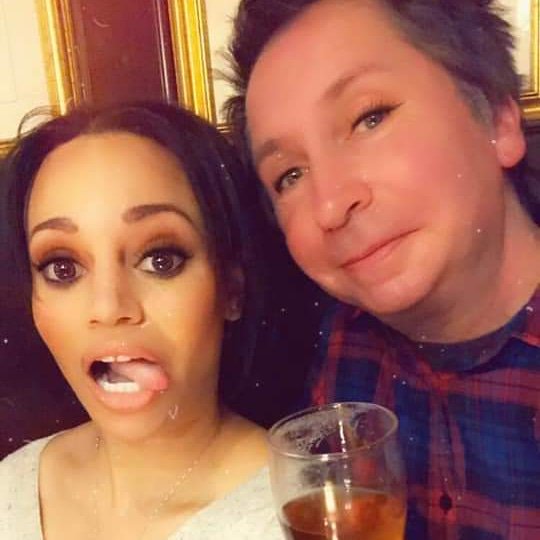 A cheeky half (or 2) with Eleesha in Northampton yesterday 😀