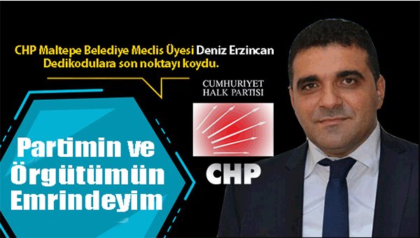 CHP Maltepe Belediye Meclis Üyesi Deniz Erzincan: ”Partimin ve Örgütümün Emrindeyim”
istanbulolay.com/chp-maltepe-be…