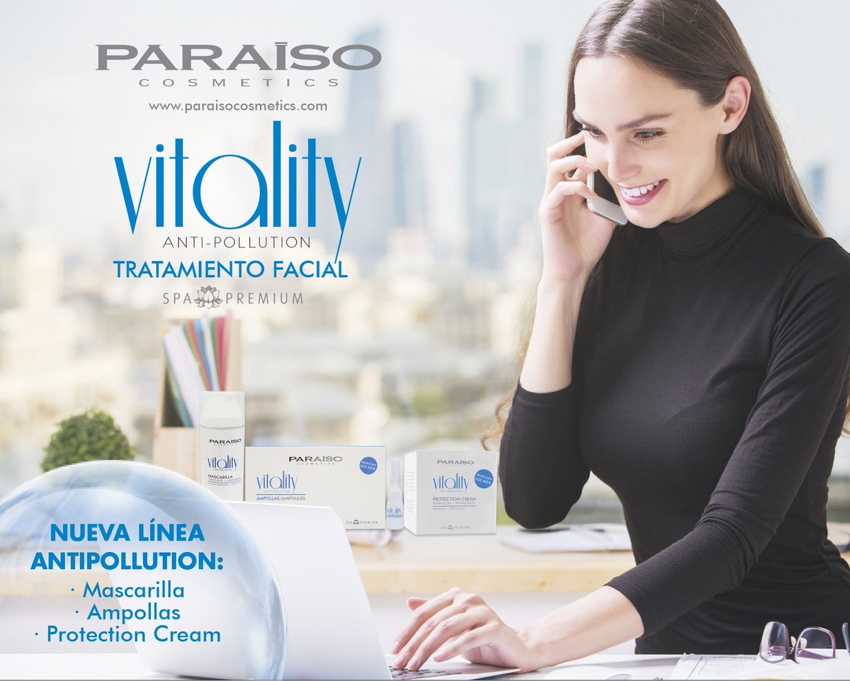 <a href="/PARAISOCOSMETI/">PARAISO COSMETICS</a> lanza un nuevo Tratamiento Antipolución
paraisocosmetics.com/es/cyp/tratami…