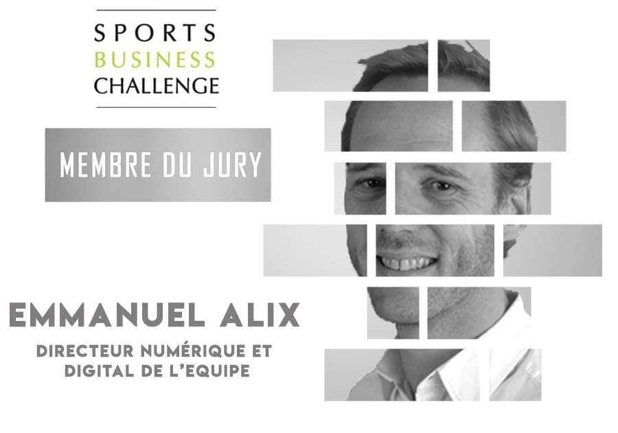 Nous vous présentons aujourd'hui un autre membre du jury pour la finale du SBChallenge, Emmanuel Alix ! Il est l’actuel Directeur Numérique et Digital de l’Equipe!

On rappelle que pour assister à la finale, ça se passe ici 😉 billetterie.pumpkin-app.com/sbchallenge
