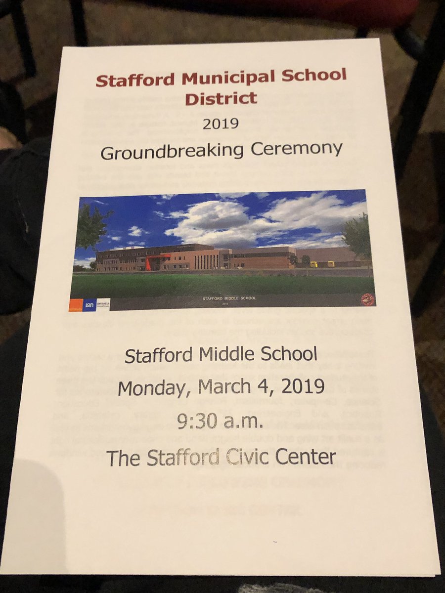 KristinaTran's tweet image. Stafford MSD Groundbreaking Ceremony for the new Middle School! @StaffordMSD #committedtoSMSD