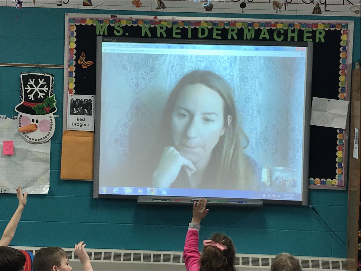 jonseverson1983's tweet photo. Thanks to @Science4UsSays for reading Sneezy the Snowman to us all the way from Florida! @kkreidermacher #ssdtigers #bonner2iscool https://t.co/DMhLe0fkEx