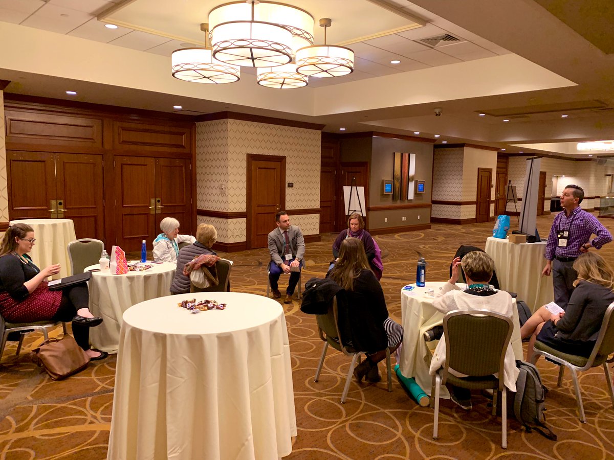 Join the conversation! Want to share and hear how about the SIRJD through a community college lens? Pop by the Grand Ballroom foyer (across from Liberty rooms) in the Sheraton. We’re here until 11:30 a.m. this morning. See you soon! #ACPA19 #comm_colleges