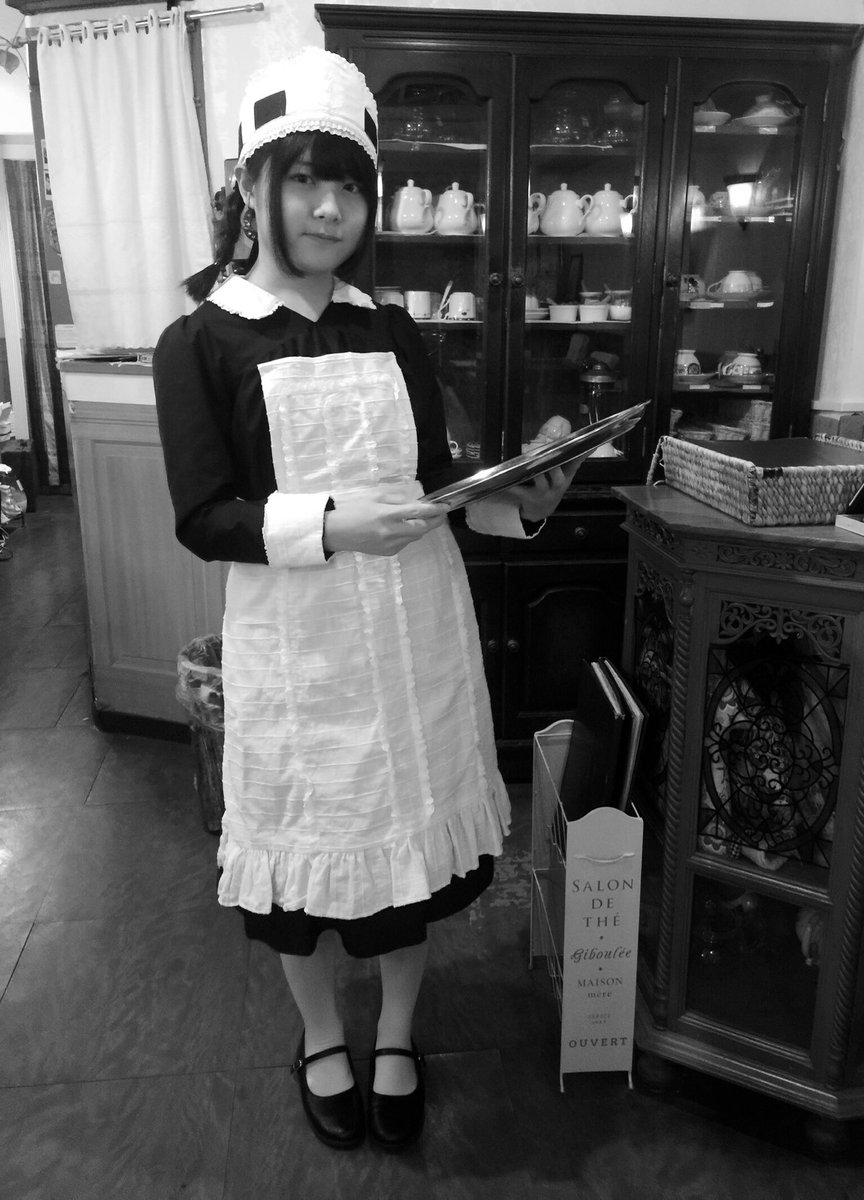 メイド服 1920年代のメイド服を…再現 との久我真樹さん(の自腹) オーダーにより