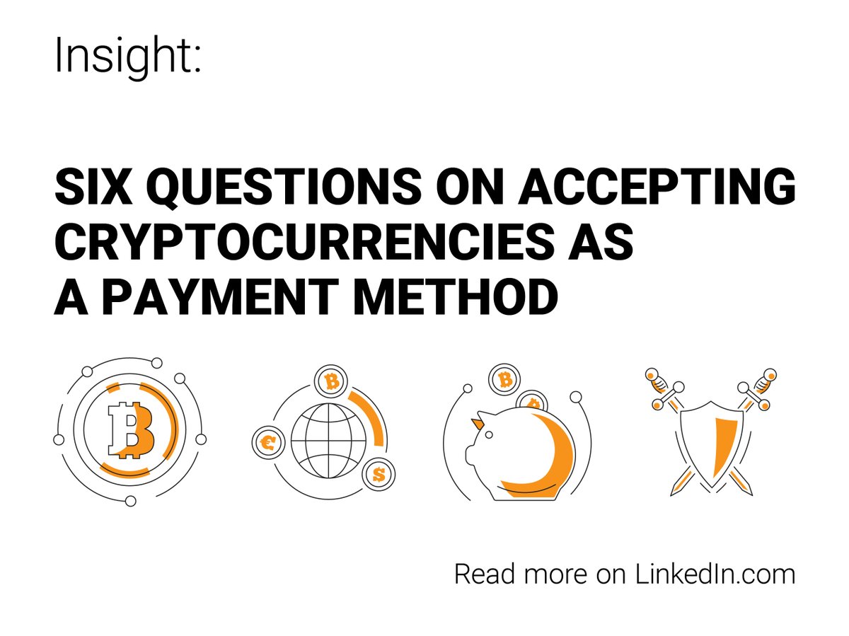 AlixPartnersDIG's tweet image. How can the acceptance of #cryptocurrency as a payment method enable businesses in the digital age? Managing Director Stephanie Anderson explains the top questions businesses should be asking if considering taking the plunge. alix.click/2xzf3Ym