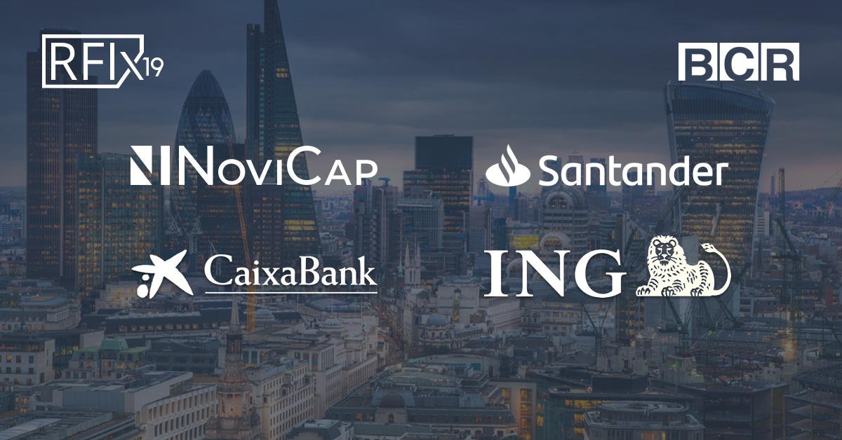 maex242's tweet photo. What do @caixabank, #ING, @bancosantander, and @novicap have in common? Find out here https://t.co/gkghxnvqAr #RFIX19 #Fintech #Factoring https://t.co/oH2nMLMcs5