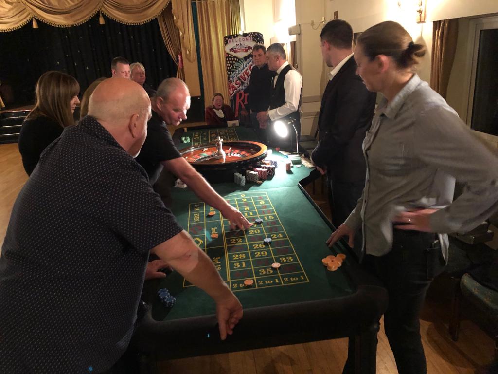 Great night pretending to be in Las Vegas!! Congratulations to out three winners, £200, £50 and a bottle of bubbles! #casino #funnight #winners