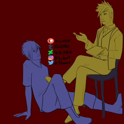 bril_heart's tweet photo. a doodle from the promnis roleswap. just noct being big heart eyes at his advisor lol https://t.co/3hxTgmeQrv
