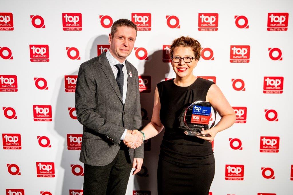 TEBelgium's tweet photo. Our congratulations to @CHEP - the #TopEmployer 2019 ! #TECD19 #ForABetterWorldOfWork https://t.co/iw6ZSoWvpN