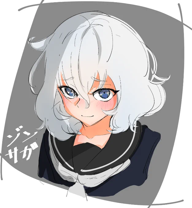 上目遣いの純子ちゃん
#ゾンビランドサガ #フランシュシュ #紺野純子 