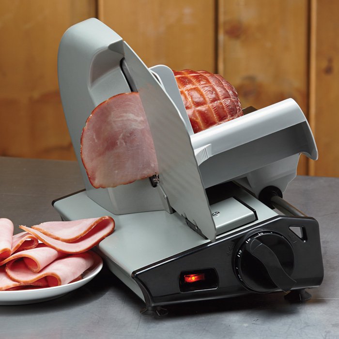 Kotulas's tweet image. #mealprepmonday  Why pay extra for pre-sliced meat?! Turn your kitchen into a deli with this top selling  Stainless Steel Electric Food and Meat Slicer. 

ow.ly/Lnhw50maVR0