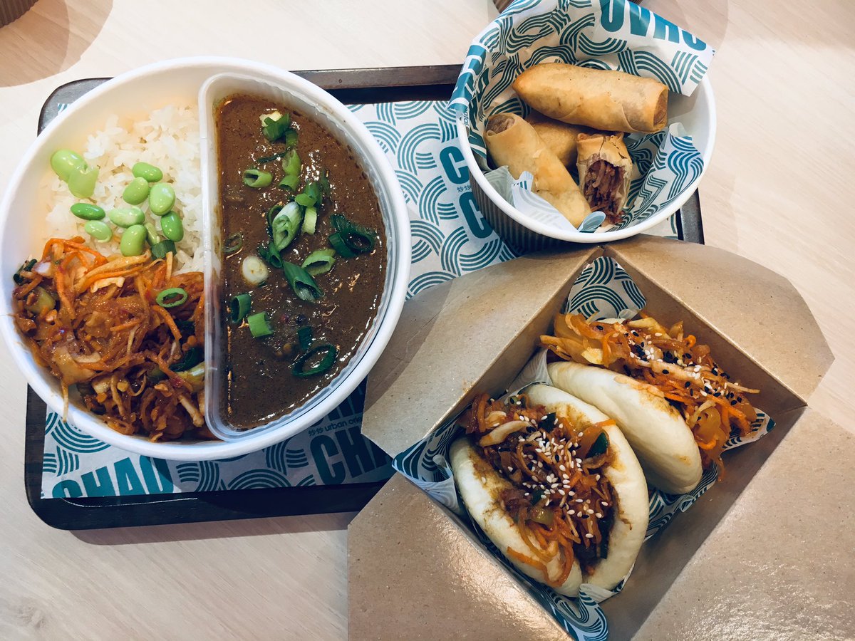 Try our amazing new dishes such as our beef rendang, duck spring rolls and our lemongrass beef bao buns #fresher #cleaner #greener #food