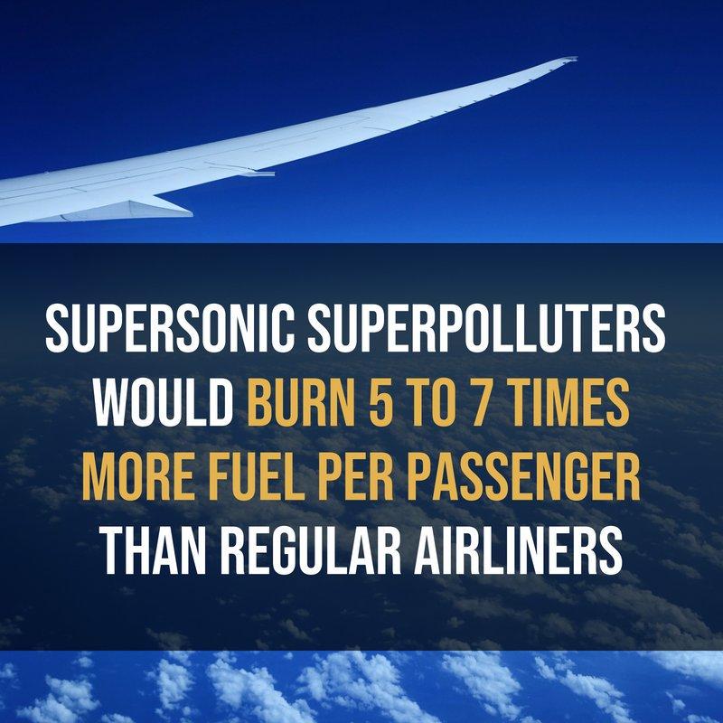 benjamingoloff's tweet photo. Last August @CenterForBioDiv @SierraClub @NRDC @sunrisemvmt were among three dozen environmental, public health & community groups that fought off a bill provision to lift the ban on civilian #superpolluter #supersonic flights over U.S. soil: https://t.co/2QqBZPbBFa https://t.co/i47aqtEK7e