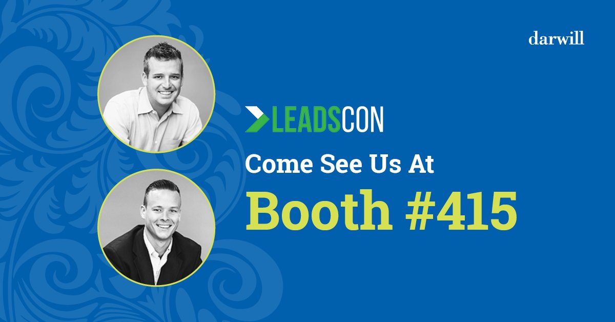 Darwill_Inc's tweet photo. Leads Con attendees! Come visit us at booth #415 to chat about how we can help you with lead driving direct mail. #Leadscon #teamdarwill https://t.co/VuSSOWJd7P