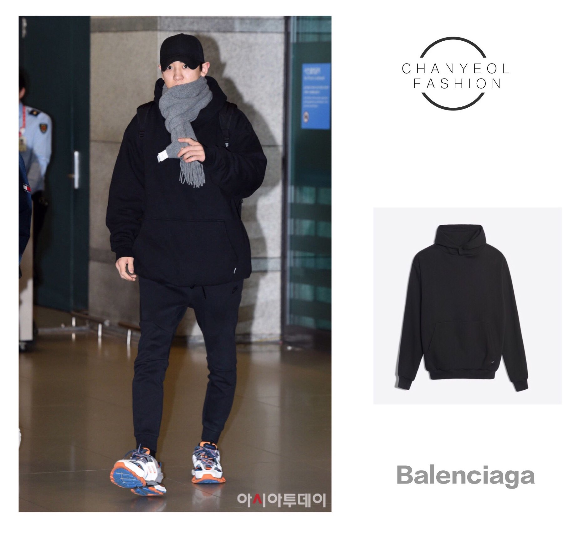 Chanyeol hoodie clearance