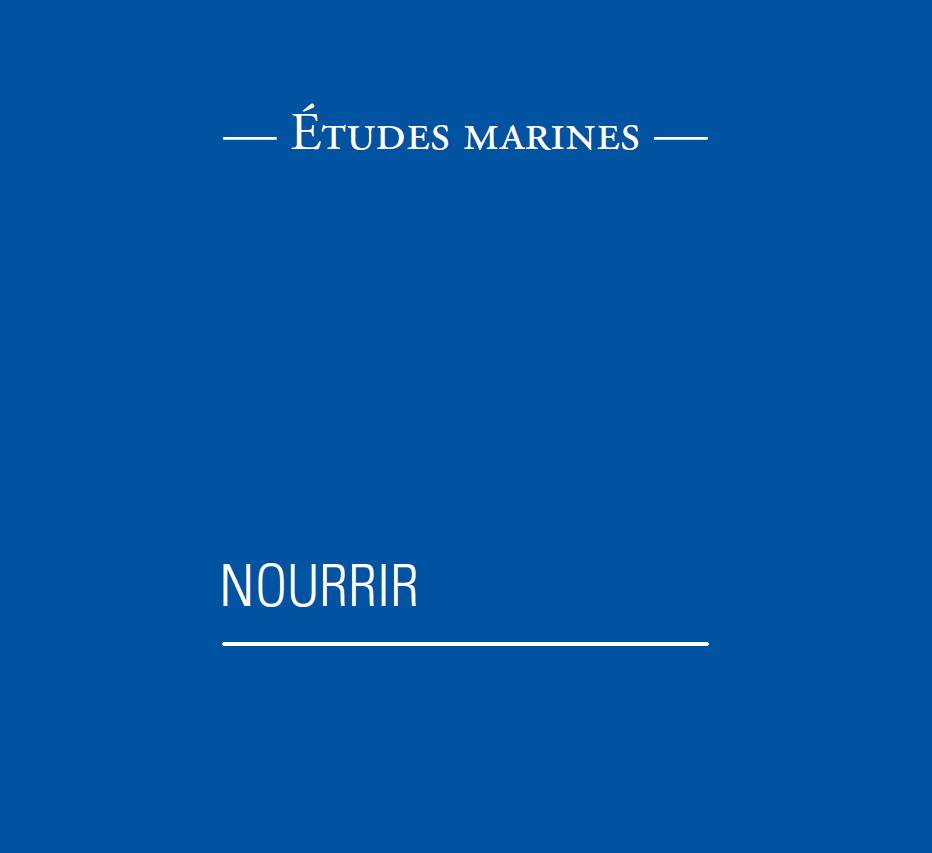CESMMarine's tweet photo. [#MerAgri] Nourrir, le nouveau numéro des #EtudesMarines est en ligne ! 
 ➡️A lire en intégralité ici : https://t.co/bbFidxDw7m https://t.co/qLK9WVF4Rl