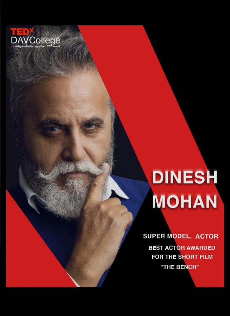DavTedx's tweet photo. Here is our second speaker. 💗💗

 Dinesh Mohan a person who started his career at 57 and has gained tremendous success in his modelling career. You'll definitely be inspired by his FIRST EVER TED TALK. 
COME BE A PART OF US! 💗💗
#modellife #Inspiration #ageisjustanumber https://t.co/xB81P20occ