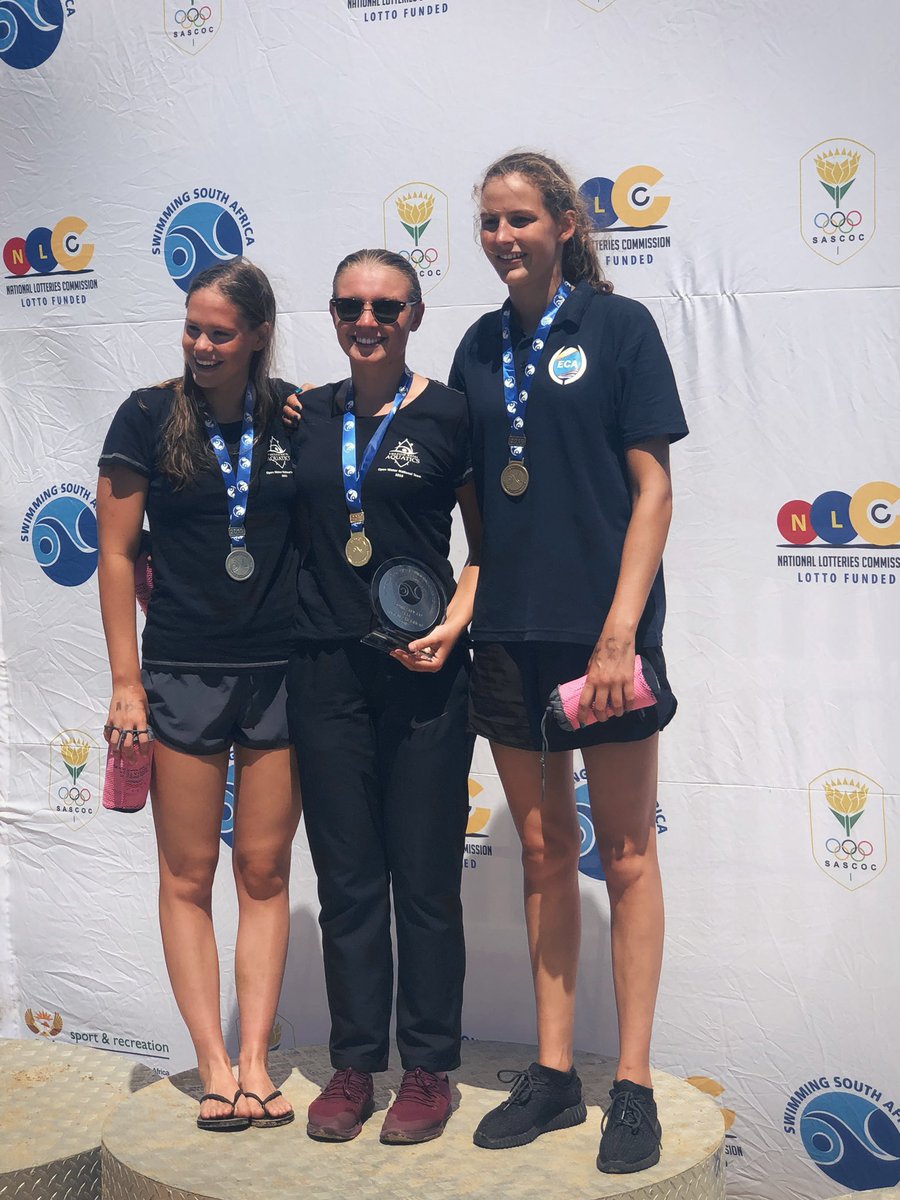 Gold in the 10km and 5km at the South African SNR. Open Water Nationals! So blessed and thankful for both of these wins! 
A well done to everyone who took part this weekend and thank you ladies for some great racing. 
Now it’s time to focus on World Champs in July 🦅
