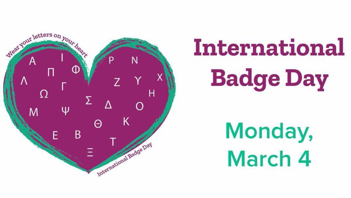 Wear it proud today!!💜🕊  #BadgeDay19 <a href="/NPCWomen/">NPC</a>