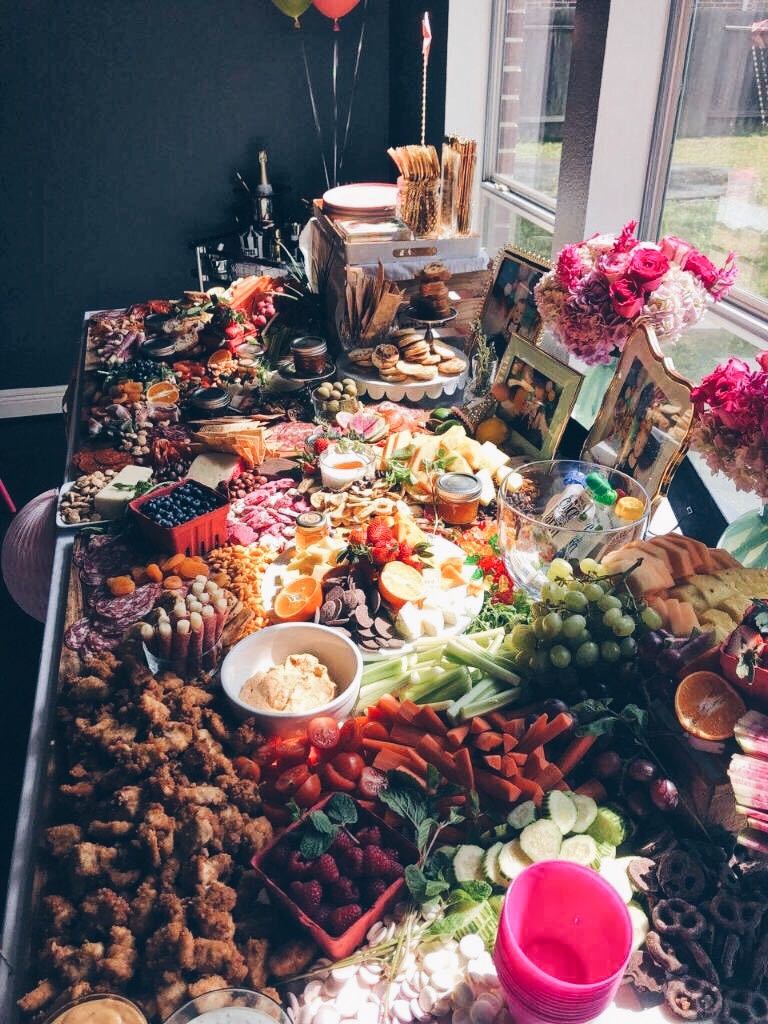Charcuterie boards liven up any occasion. Custom boards are available for pick-up any day. You can also go a step further &amp; request custom grazing tables, like this epic version created by assistant manager Amber. For more information, send us a private message.
#RevivalMarket