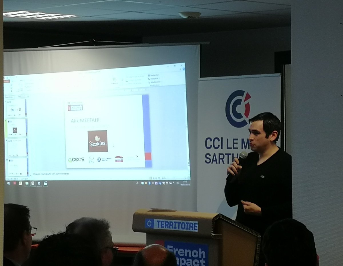 swlemans's tweet photo. Quand @sookies_fr témoigne lors la 2eme étape labellisation @frenchimpact #ESS #madeinstartupweekend cc @ItierCh @StartupWeekend https://t.co/meULkZG6TV
