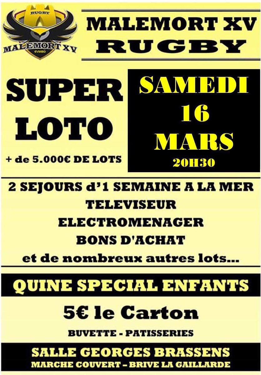 Malemort XV Rugby tweet media