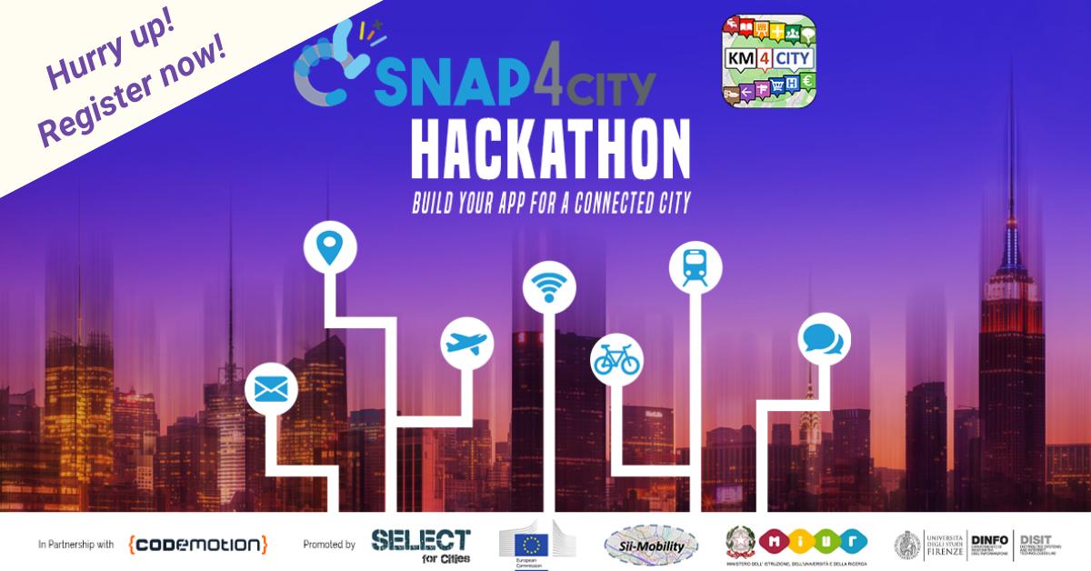 CodemotionWorld's tweet photo. 🎉#Snap4City announces that the winner of the Fast Rabbit prize is the Greenifiers team (Andrea Pescetti & Andrei Popa) who will receive the € 5,000 prize on the basis of our rules
The Hackathon is still open. Hurry up! Time is running out! SIGN UP NOW!
https://t.co/5vgEdmDAfy https://t.co/cXSZ0dTGMF