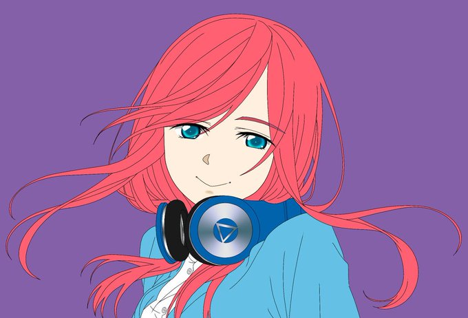 神崎恭介@RPGツクールVX Aceでのゲーム制作を主に活動中。さんがTwitterに投稿した中野三玖(五等分の花嫁)のイラスト。