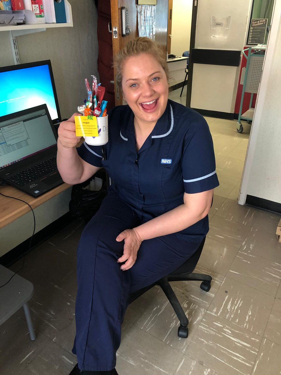 Well done to Stefanie Meikle #mugged <a href="/WUTHstaff/">WUTH Staff</a> very much deserved 😇