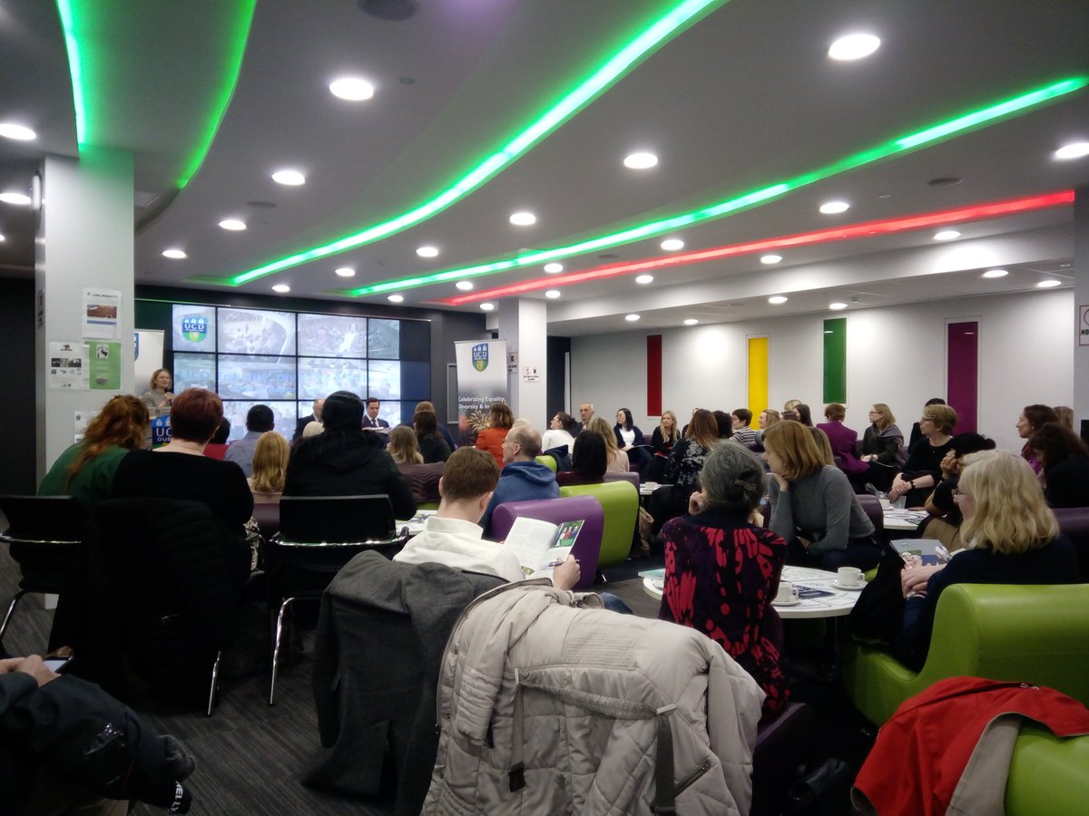 Delighted to see such a big crowd at the launch of the @ucddublin Equality, Diversity and Inclusion policy, strategy and action plan. #UCDEngage