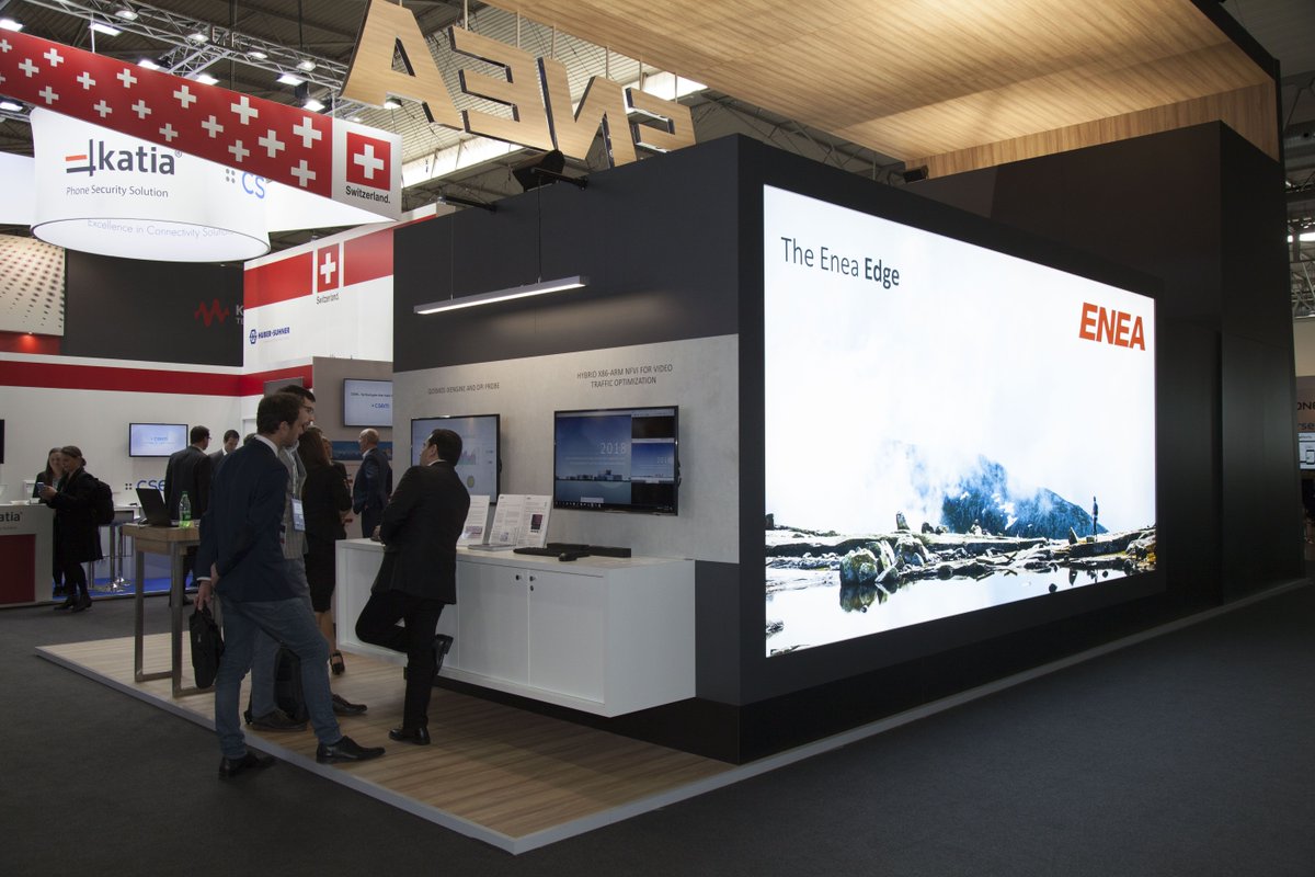 4WallEurope's tweet photo. We partnered with @4D_Design to deliver dynamic AV at Mobile World Congress 2019.
From the busy Intracom stand featuring a range of 4K screens to the ENEA stand with its corner and flat LED walls, adding a stand-out element to 4D Designβs design.
#MWC19 #standav https://t.co/xULnaNenPq