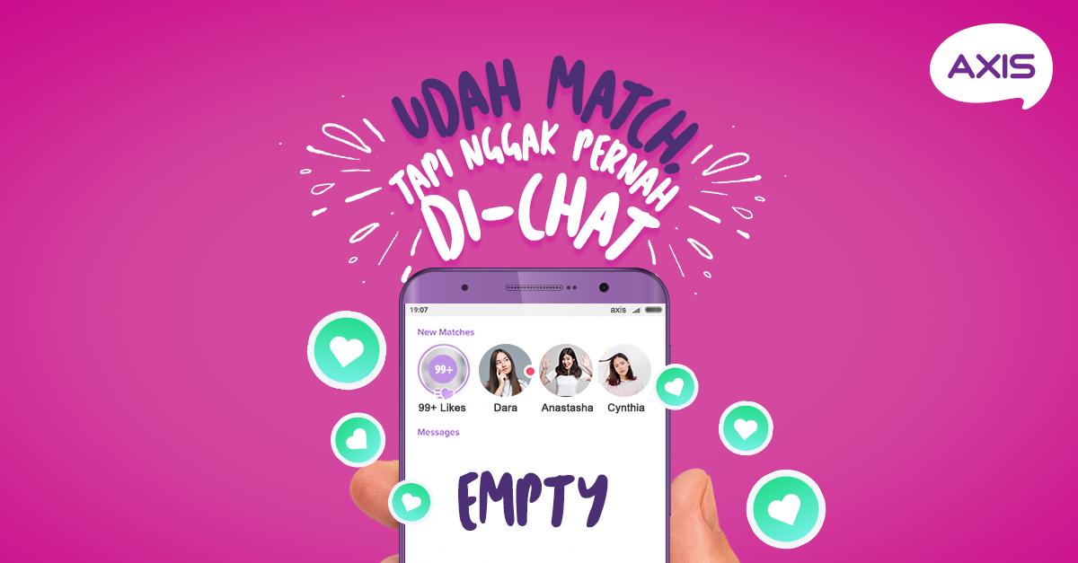 AXISgsm's tweet photo. Match iya, dichat engga. First world problem :(

Yauda positive thinking aja. Mungkin kuota doi lagi abis dan belom beli paket Bronet 4G OWSEM makanya dia jadi ngga #OWSEM :( https://t.co/piGe13v19B