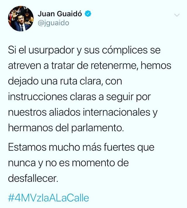 Vamos Venezuela. Muerte a la tiranía,viva la libertad. #4feb #vzla bit.ly/2C4cLU9