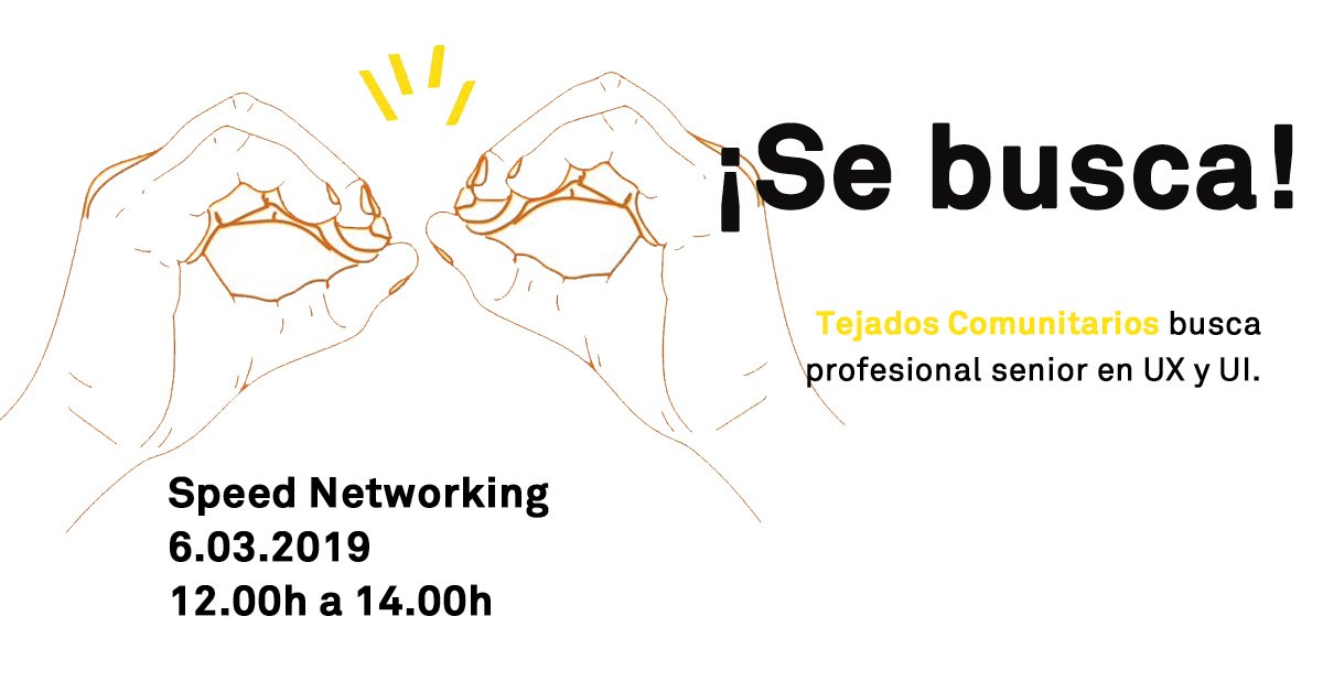 LaNaveMadrid's tweet photo. 🛎️ ¡Más oportunidades profesionales en el #SpeedNetworkingLN!
Si eres #UX/#UI y quieres trabajar en el diseño de la #app y en el desarrollo de la web de esta #startup, ¡inscríbete!
👉 https://t.co/kmn9rp8VoS
#SemanaSmartCitiesLN https://t.co/LUpov5gmya