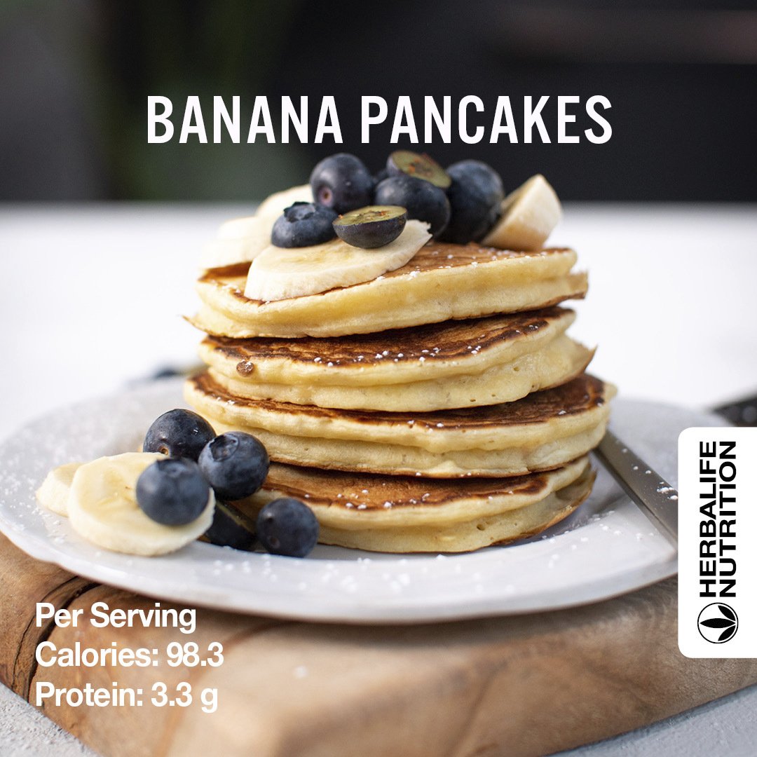herbalifediet's tweet photo. Recipe for Pancake Tuesday? Watch video: Formula 1 Banana Cream #pancakerecipe exclusively created for #Herbalifenutrition by BBC Chef #rachelallen. #pancaketuesday https://t.co/lTsVG3i3dZ https://t.co/bADiOxGOwh