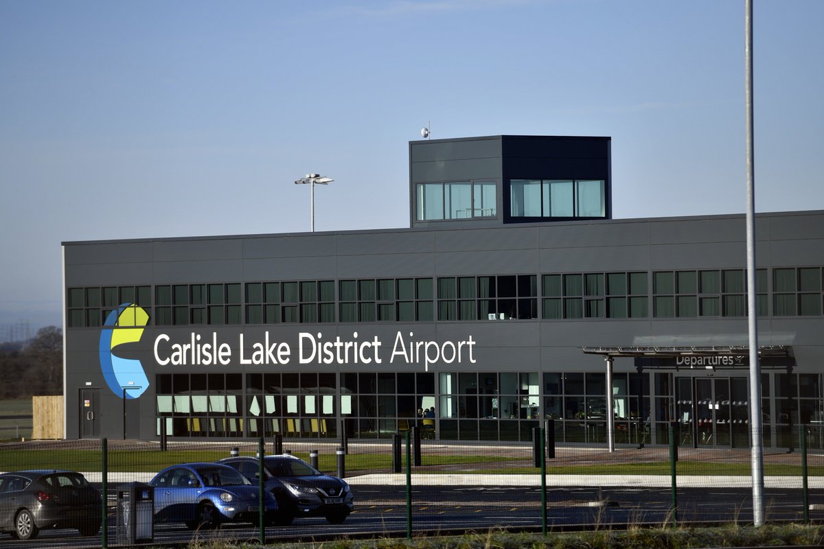 Date revealed for commercial flights from Carlisle airport. Full story: tinyurl.com/carlisleairport
@StobartGroup <a href="/FlyLoganair/">Loganair</a> <a href="/CarlisleAirport/">Carlisle Lake District Airport</a>