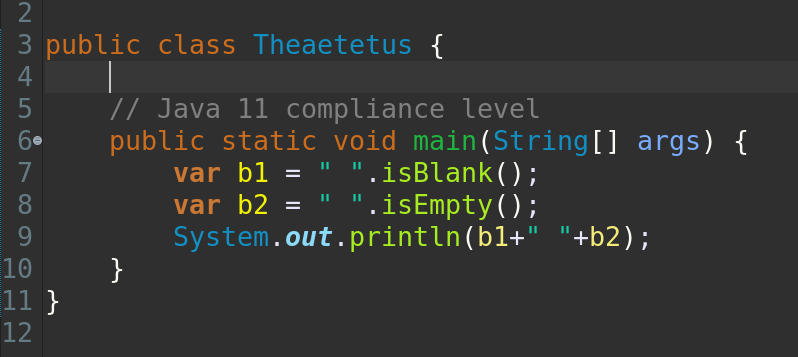 EclipseJavaIDE's tweet photo. Does this compile? If so, what's the output? #EclipsePuzzles https://t.co/xXukm5ZIAJ