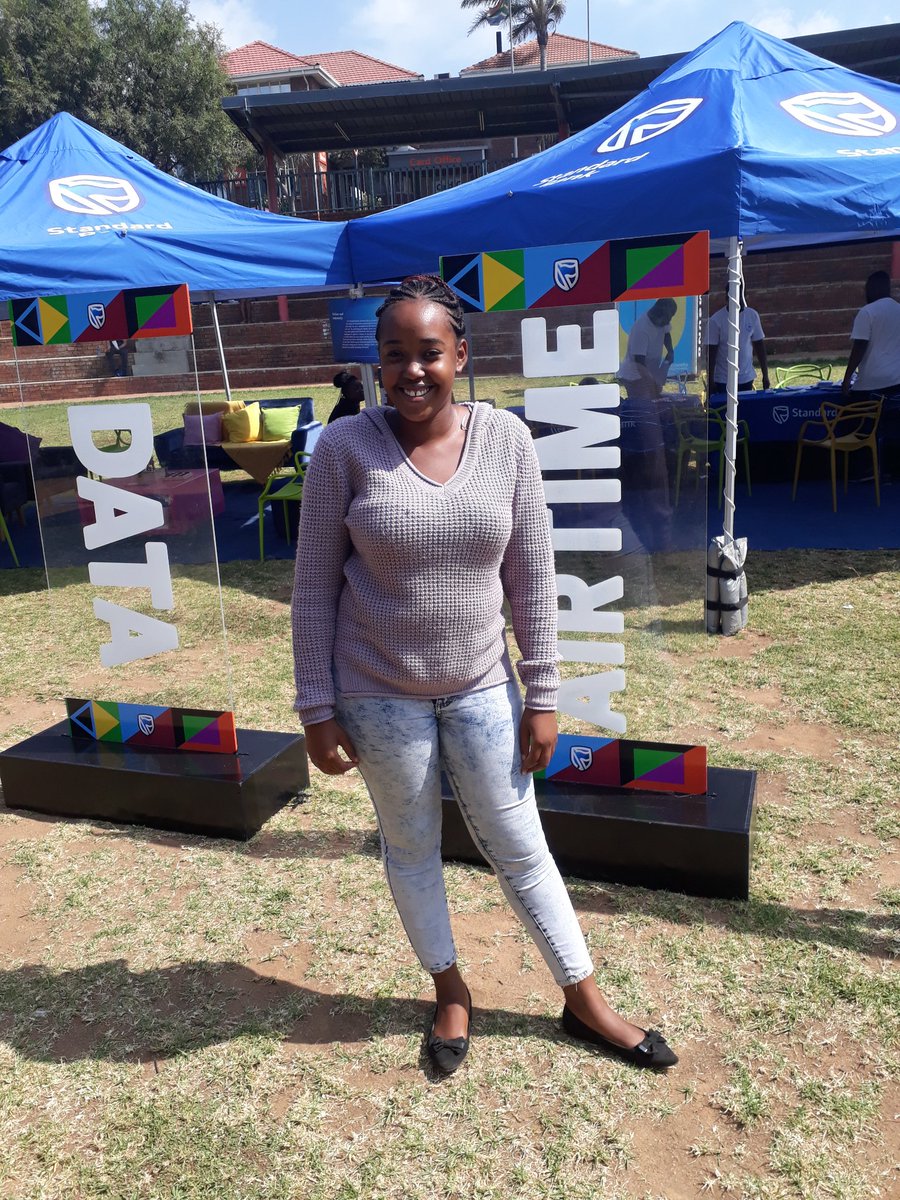 HopeSiphuma's tweet photo. #studentachiever #standard bank #GoodToGo https://t.co/l67idlw49X